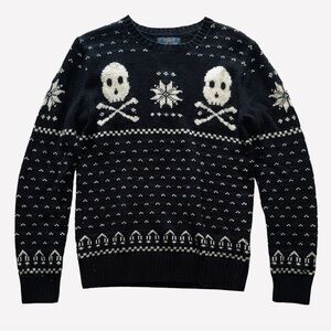 Polo Ralph Lauren Skull and Crossbones fair isles sweater